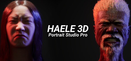 HAELE 3D - 肖像工作室 Pro - 绘画参考 封面